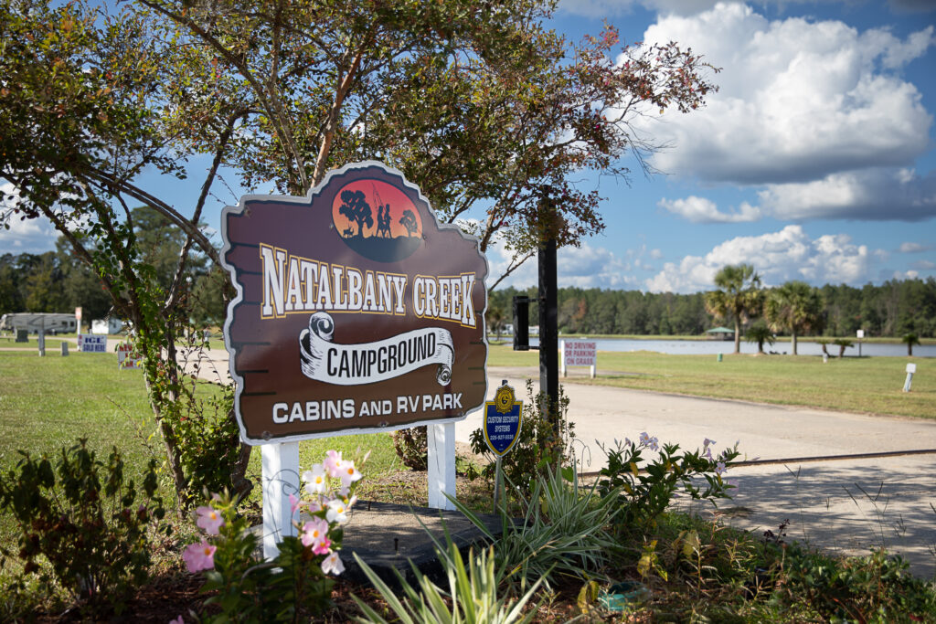Natalbany Creek Campground, Cabins & Rv Park Front Entrance