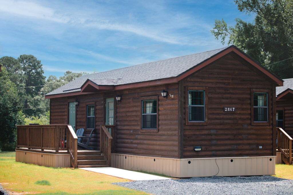 wilderness cabin at God's Country