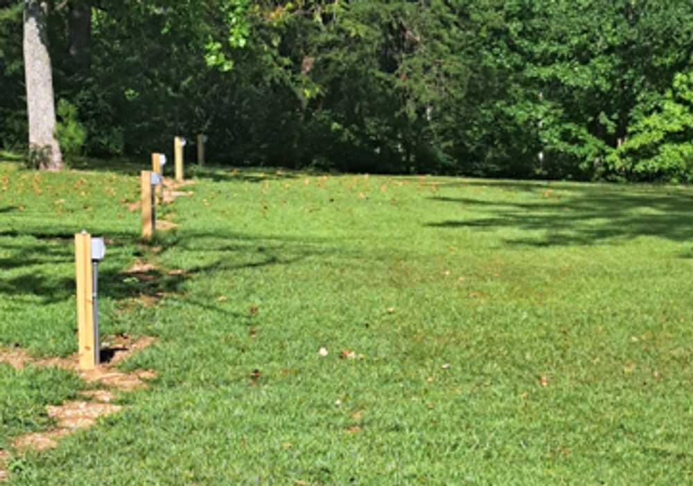 Tent Camping at Peach Queen Campground