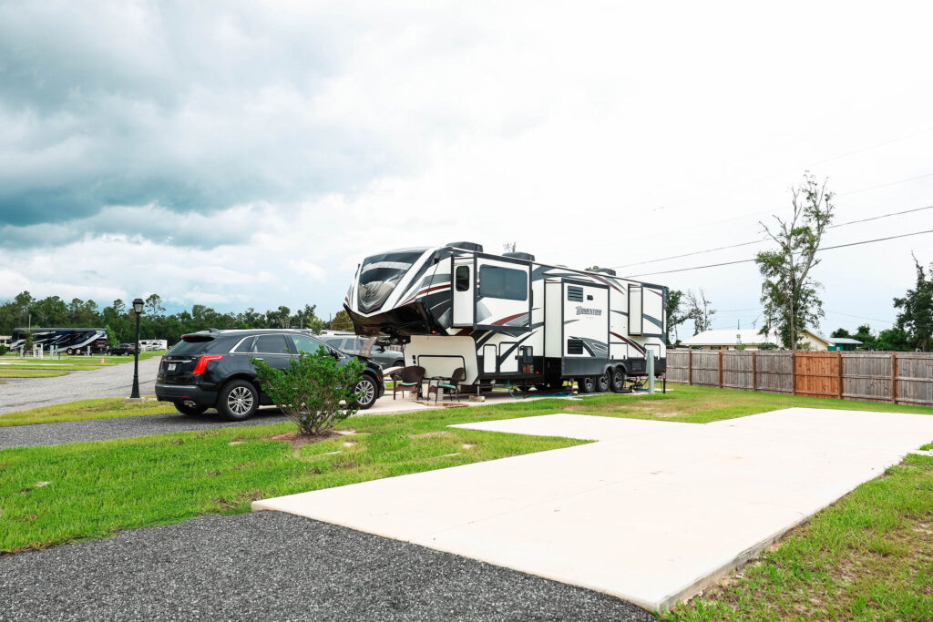 Nightly Back-In Sites at The Station RV Resort