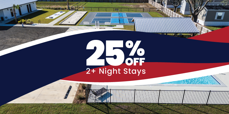 25% Off 2+ Night Stays at The Station RV Resort