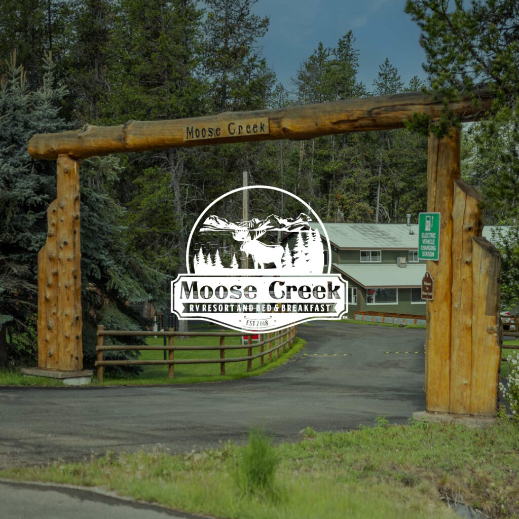 Moose Creek RV Resort and Bed & Breakfast™, West Glacier, MT, Logo