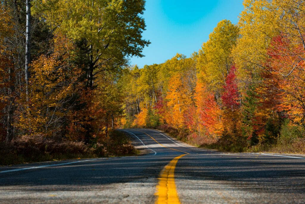 Fall Foliage RV Trips Near Streamside Parks