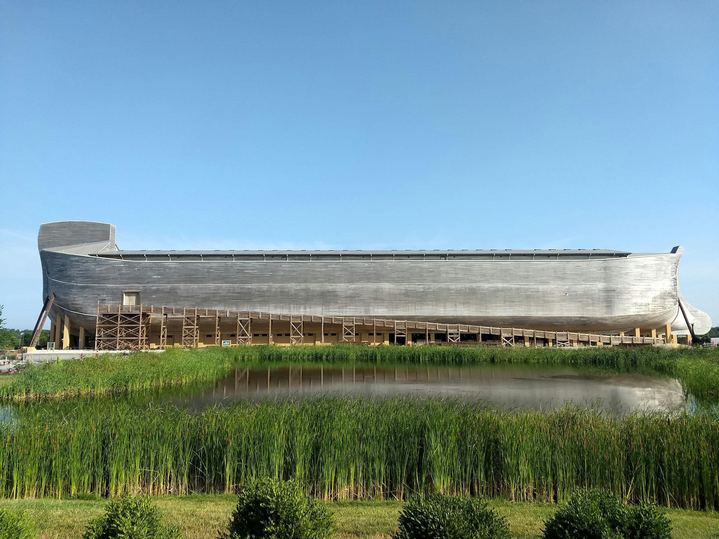 A Life Size Replica of Noah's Ark at The Ark Encounter in Nearby Williamstown, KY