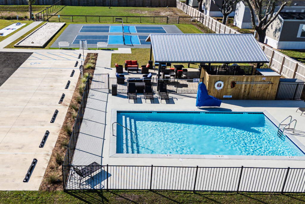 Resort Style Amenities at The Station RV Resort