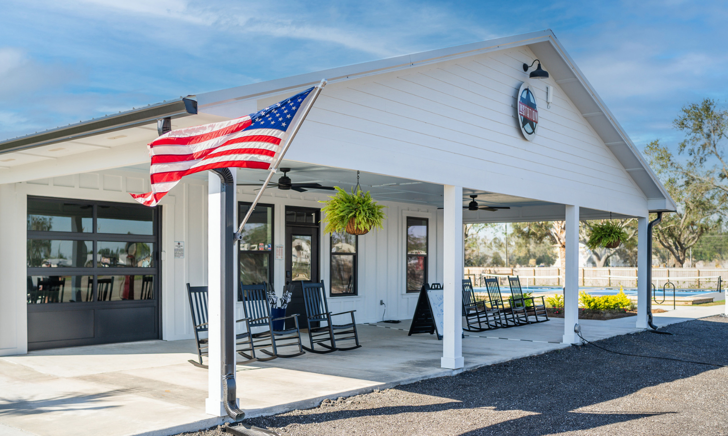 Long term RV living in North Florida at The Station RV Resort