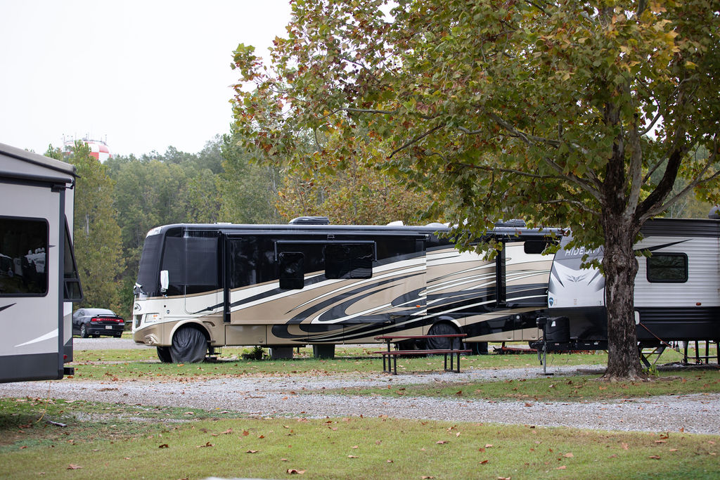 Big Rig Friendly sites at Rivertown Rose