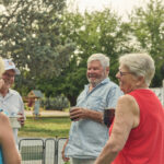 A group of friends gather for the perfect Memorial Day Weekend event.