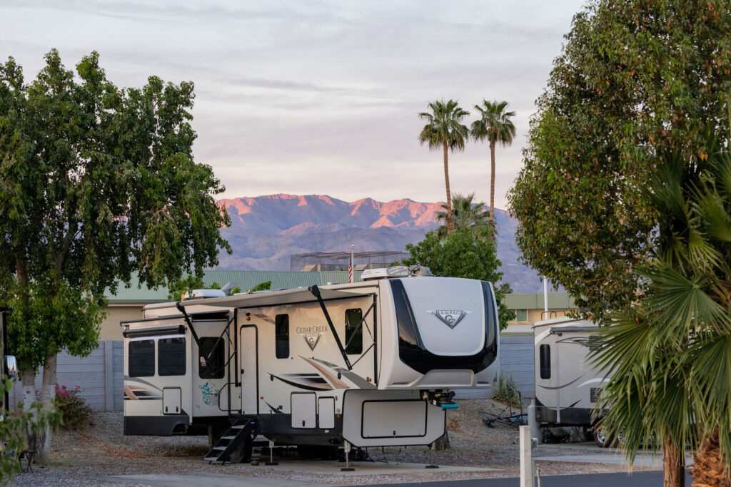 Back In RV Sites at Indian Waters - Ways to Stay Tile