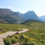 Hidden lake overlook in Glacier National Park - A perfect day trip from Moose Creek RV Resort