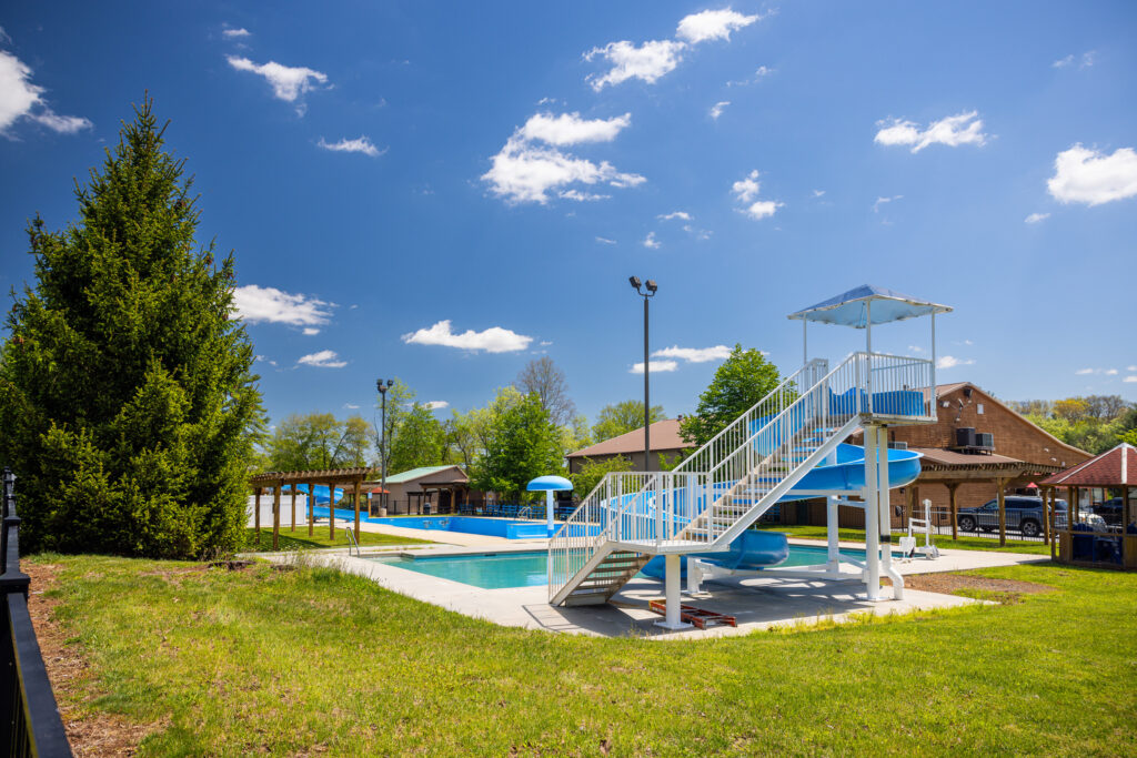 The perfect setup for a 3-day weekend of family fun at Twin Grove RV Resort in central PA.