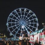 Ferriswheel at the North Carolina State Fair near Raleigh Oaks RV Resort & Cottages