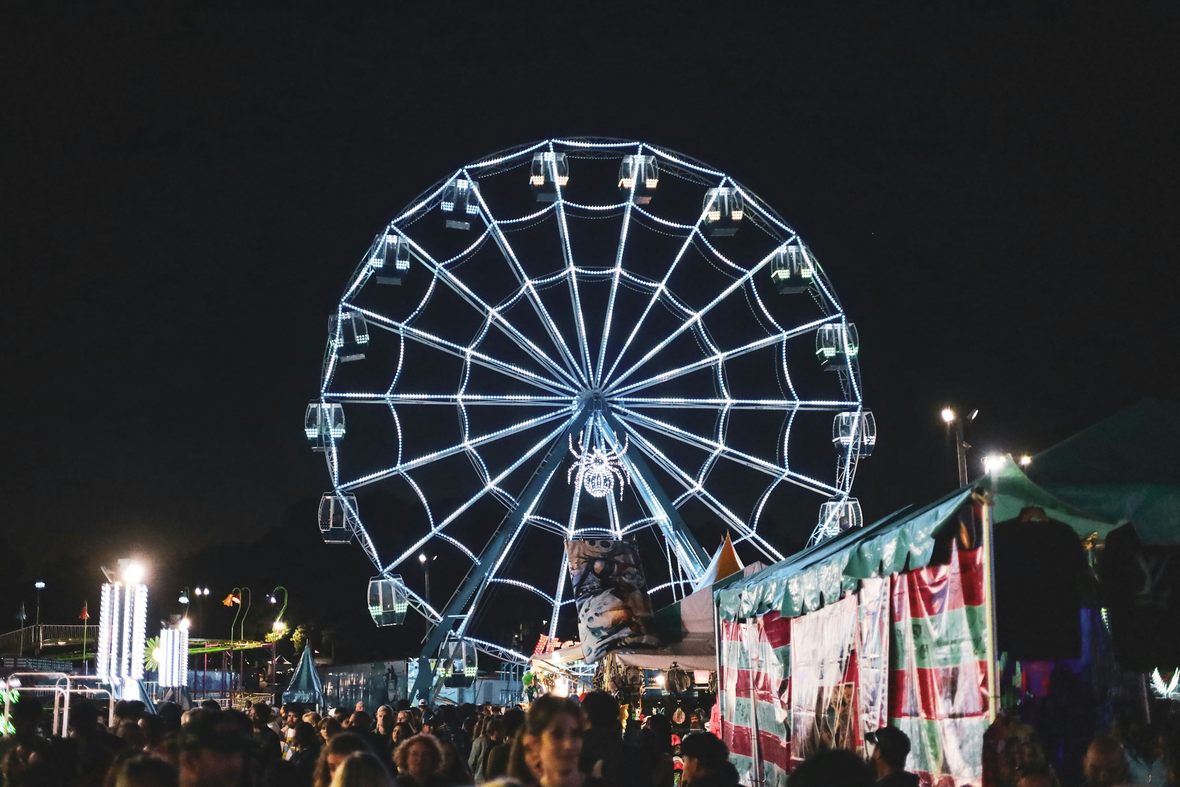 Ferriswheel at the North Carolina State Fair near Raleigh Oaks RV Resort & Cottages
