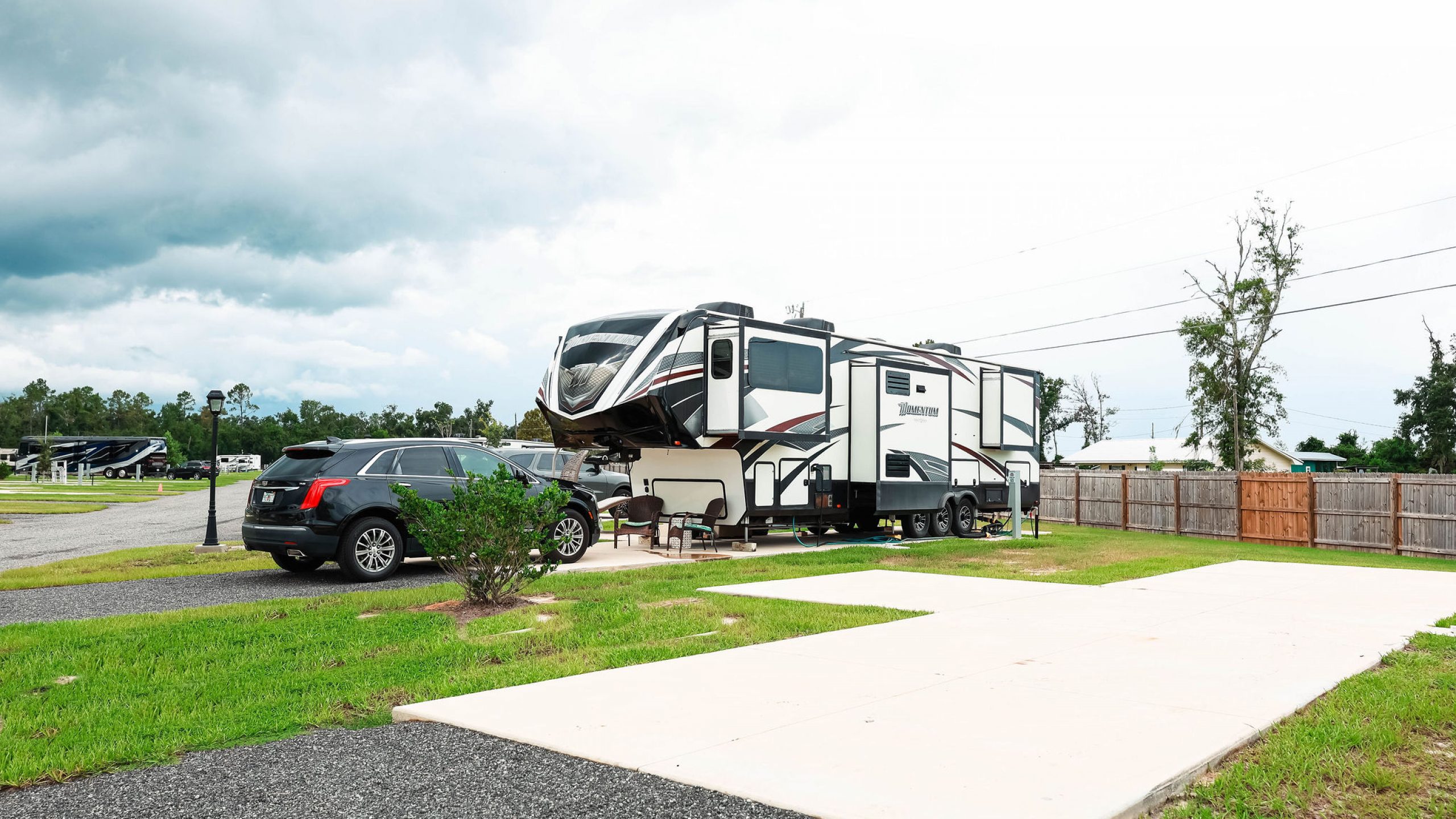 Nightly Back-In Sites at The Station RV Resort