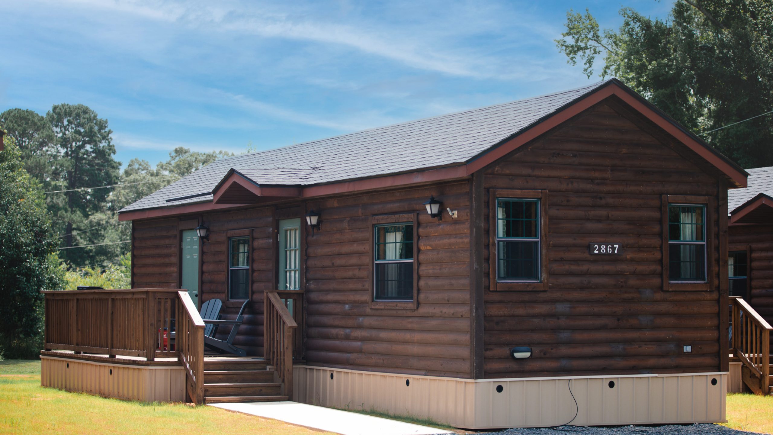 wilderness cabin at God's Country